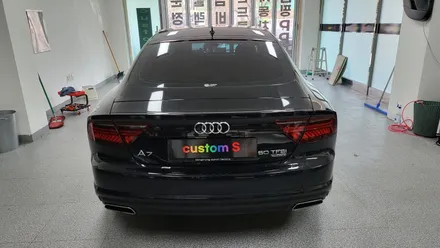 실내 카본 랩핑:) 아우디 a7 자동차랩핑 가격은 어떻게 될까요? / 화성, 수원, 동탄