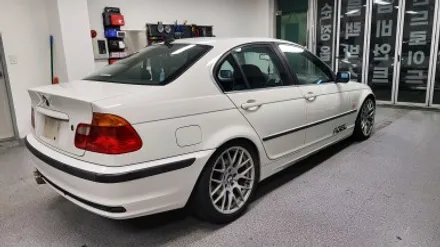 자동차 랩핑 가격:) bmw e46 올드카 클래식카 에이버리 고광택 캔디 레드 전체랩핑,크롬죽이기,스모그ppf필름. / 화성, 수원, 동탄