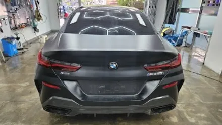 수원 전체 랩핑 제거 — BMW M850i 그란쿠페 복원 시공. / 화성, 수원, 동탄