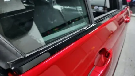 자동차 랩핑 가격:) bmw e46 올드카 클래식카 에이버리 고광택 캔디 레드 전체랩핑,크롬죽이기,스모그ppf필름. / 화성, 수원, 동탄
