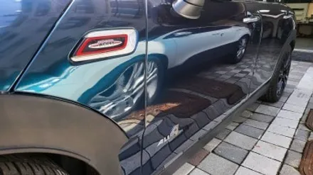 고광택 자동차랩핑 비용? 동탄래핑 bmw 미니쿠퍼 클럽 jcw pet 브리티시 그린 카멜레온. / 화성, 수원, 동탄