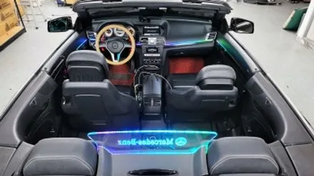 w212 카리브올레 벤츠 엠비언트, 윈드디플렉터 시공. / 화성, 수원, 동탄