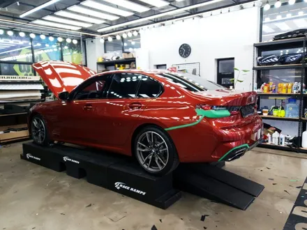 자동차ppf :) 필요한 부분만 콕 집어 ppf필름 시공한 bmw 340i / 화성, 수원, 동탄