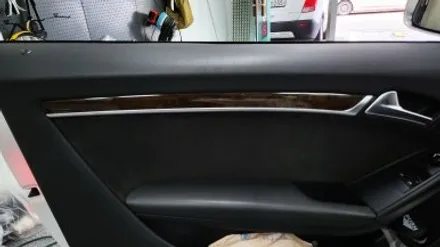 아우디 A5 내부 감성 업그레이드! 동탄 실내 랩핑으로 완성된 무광 카본 인테리어 시공 후기. / 화성, 수원, 동탄