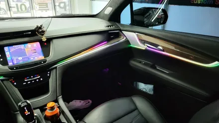 동탄 병점 엠비언트 :) 캐딜락 xt5 엠비언트 라이트 무드등 시공. / 화성, 수원, 동탄