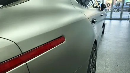 용인 전체 랩핑 재시공:) 스팅어 3m m230 무광 그레이 알루미늄. / 화성, 수원, 동탄