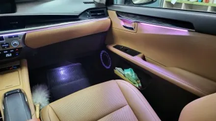 수원 엠비언트 라이트 시공한 렉서스 es300h. / 화성, 수원, 동탄