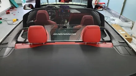 bmw 4시리즈 컨버터블 무빙 엠비언트, 키드니 그릴, 윈드디플렉터, 스모그 ppf필름 / 화성, 수원, 동탄