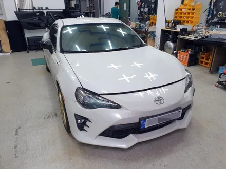 도요타86 비노출 무빙 엠비언트 라이트 시공으로 자동차실내튜닝. / 화성, 수원, 동탄