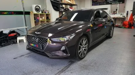 자동차 실내튜닝 제네시스 g70 무빙 엠비언트 라이트. / 화성, 수원, 동탄