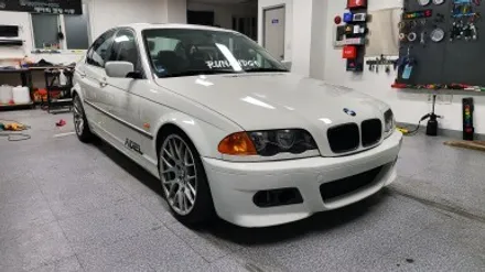 자동차 랩핑 가격:) bmw e46 올드카 클래식카 에이버리 고광택 캔디 레드 전체랩핑,크롬죽이기,스모그ppf필름. / 화성, 수원, 동탄