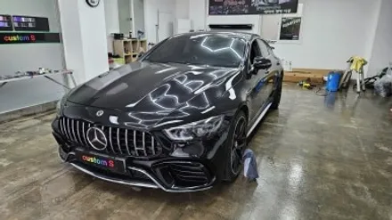 벤츠 GT63, 랩핑 대신 클리프디자인 블랙 컬러 PPF 필름으로 완벽 보호! 전체 시공 후기. / 화성, 수원, 동탄