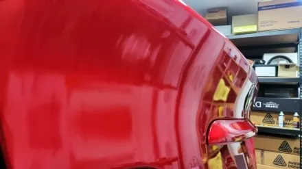 자동차 랩핑 가격:) bmw e46 올드카 클래식카 에이버리 고광택 캔디 레드 전체랩핑,크롬죽이기,스모그ppf필름. / 화성, 수원, 동탄