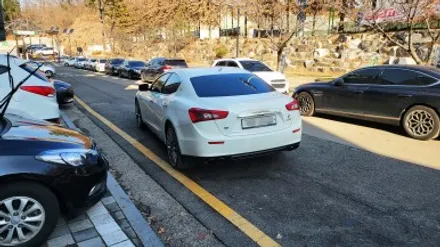 마세라티 기블리 뿌리는 자동차 랩핑 플집 제거 가격은?! / 화성, 수원, 동탄