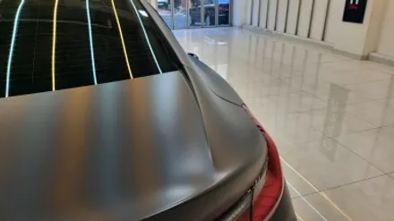 bmw 8시리즈 그란쿠페 m850i 매트 블랙 동탄 전체랩핑 + 크롬죽이기 시공. / 화성, 수원, 동탄