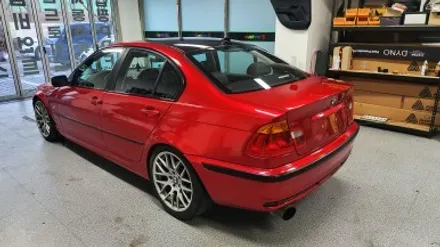 자동차 랩핑 가격:) bmw e46 올드카 클래식카 에이버리 고광택 캔디 레드 전체랩핑,크롬죽이기,스모그ppf필름. / 화성, 수원, 동탄