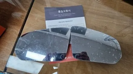 볼보 S90 좁은 사이드미러 시야 해결, 수원 광각미러 교체로 안전 확보하기 / 화성, 수원, 동탄