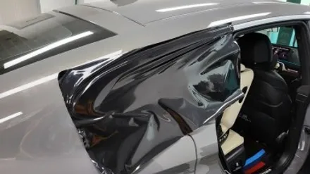 bmw 6gt 포인트 자동차 랩핑 크롬죽이기 래핑. / 화성, 수원, 동탄