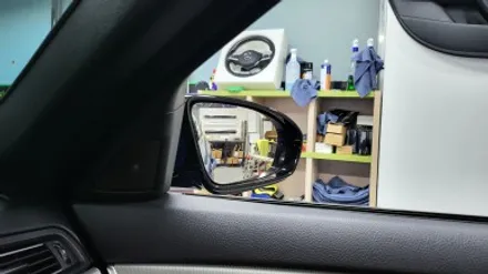 동탄 광각미러 교체:) BMW M5 사이드미러 옵틱글래스 시공. / 화성, 수원, 동탄
