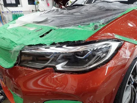 자동차ppf :) 필요한 부분만 콕 집어 ppf필름 시공한 bmw 340i / 화성, 수원, 동탄