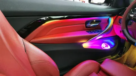 bmw 4시리즈 컨버터블 무빙 엠비언트, 키드니 그릴, 윈드디플렉터, 스모그 ppf필름 / 화성, 수원, 동탄