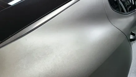 용인 전체 랩핑 재시공:) 스팅어 3m m230 무광 그레이 알루미늄. / 화성, 수원, 동탄