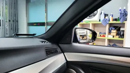 동탄 광각미러 교체:) BMW M5 사이드미러 옵틱글래스 시공. / 화성, 수원, 동탄
