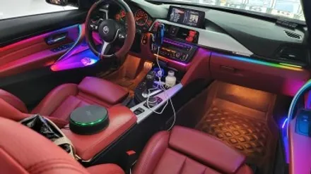 bmw 4시리즈 컨버터블 무빙 엠비언트, 키드니 그릴, 윈드디플렉터, 스모그 ppf필름 / 화성, 수원, 동탄