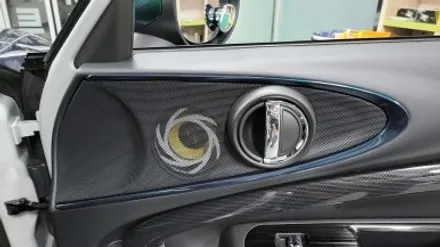 bmw 미니쿠퍼 클럽맨 jcw 휠, 스포일러, 디퓨저 포인트 래핑/ 실내 랩핑 / 화성, 수원, 동탄