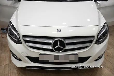 ( 송파) 벤츠b클래스차량 순정모니터탈거후 12.3안드로이드모니터 교체하기