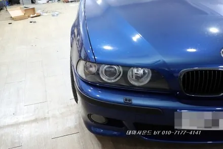( 송파)bmw e39 m5차량 순정avn에 외부입력생성후 블루투스매립하기