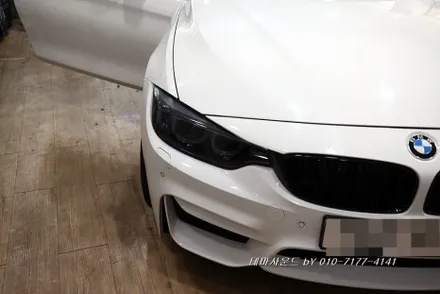 ( 송파) bmw 428i 고객님 해외직구 안드로이드 모니터 작업해보기