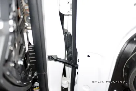 (송파)더뉴아반테차량 순정모니터에 3d어라운드뷰 매립하기