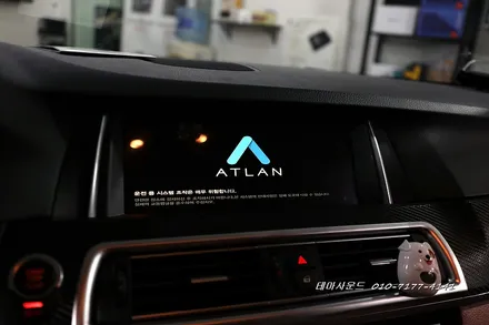 (송파) bmw 520d차량 m2c200a 안드로이드 카블릿 연동하기