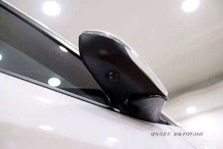 (송파)더뉴아반테차량 순정모니터에 3d어라운드뷰 매립하기
