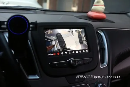 ( 송파) 올뉴말리부 순정모니터에 3d어라운드뷰 매립하기