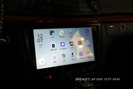 ( 송파) w211구형 e클래스차량 안드로이드올인원설치와 옵틱글래스 광각미러 교환하기