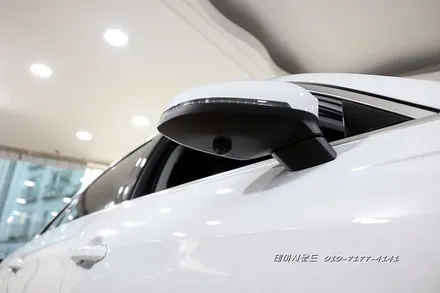 ( 송파) 아우디a4신형차량 터치연동 3d어라운드뷰 매립하기