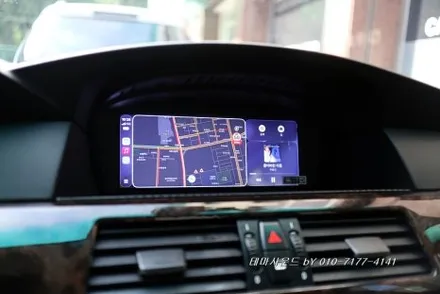 ( 송파) bmw 5시리즈 해외직구 상품 안드로이드 올인원 작업해보기