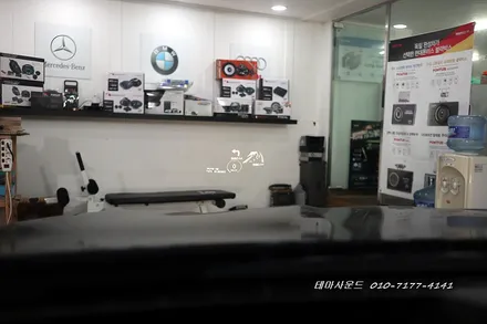 (송파) bmw 520d차량 m2c200a 안드로이드 카블릿 연동하기