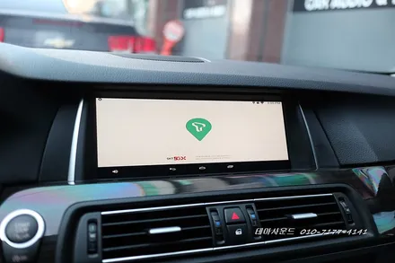 ( 송파) bmw520d차량 순정모니터 안드로이드올인원 작업하기