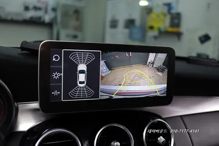 ( 송파) 벤츠c클래스 w205모델 알리발 안드로이드 올인원 장착비만받고 시공하기
