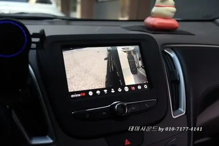 ( 송파) 올뉴말리부 순정모니터에 3d어라운드뷰 매립하기