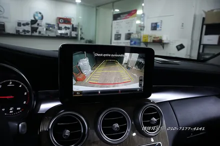(송파) 벤츠c클래스 w205모델 안드로이드 m2c카블릿 설치하기