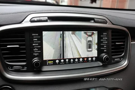(송파) 올뉴쏘렌토 순정모니터 3d 어라운드뷰 연동정보입니다