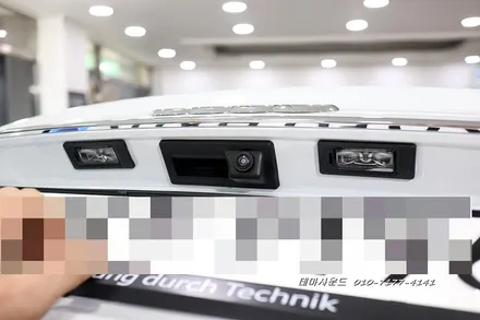 ( 송파) 아우디a4신형차량 터치연동 3d어라운드뷰 매립하기