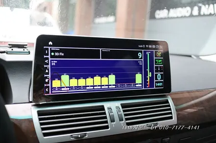 ( 송파)bmw7시리즈 e65차량 안드로이드올인원 카인원프로맥스설치하기