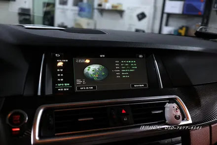 (송파) bmw 520d차량 m2c200a 안드로이드 카블릿 연동하기