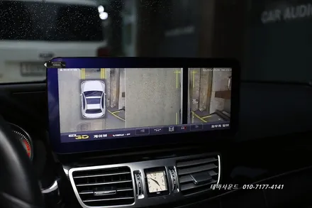 ( 송파) 벤츠e클래스12.3 올인원에  3d 어라운드뷰 시공하기