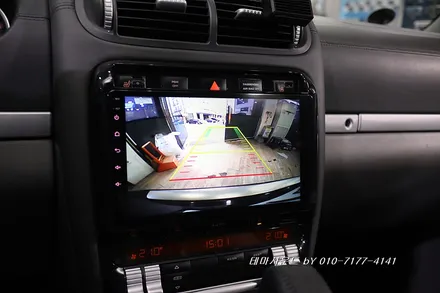 ( 송파) 카이엔 957차량 7862s 안드로이드 올인원설치하기